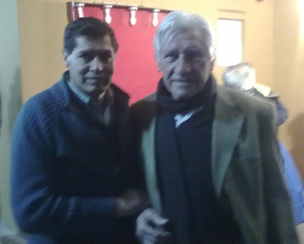 Prof. Roberto y El Maestro Jorge Griffa